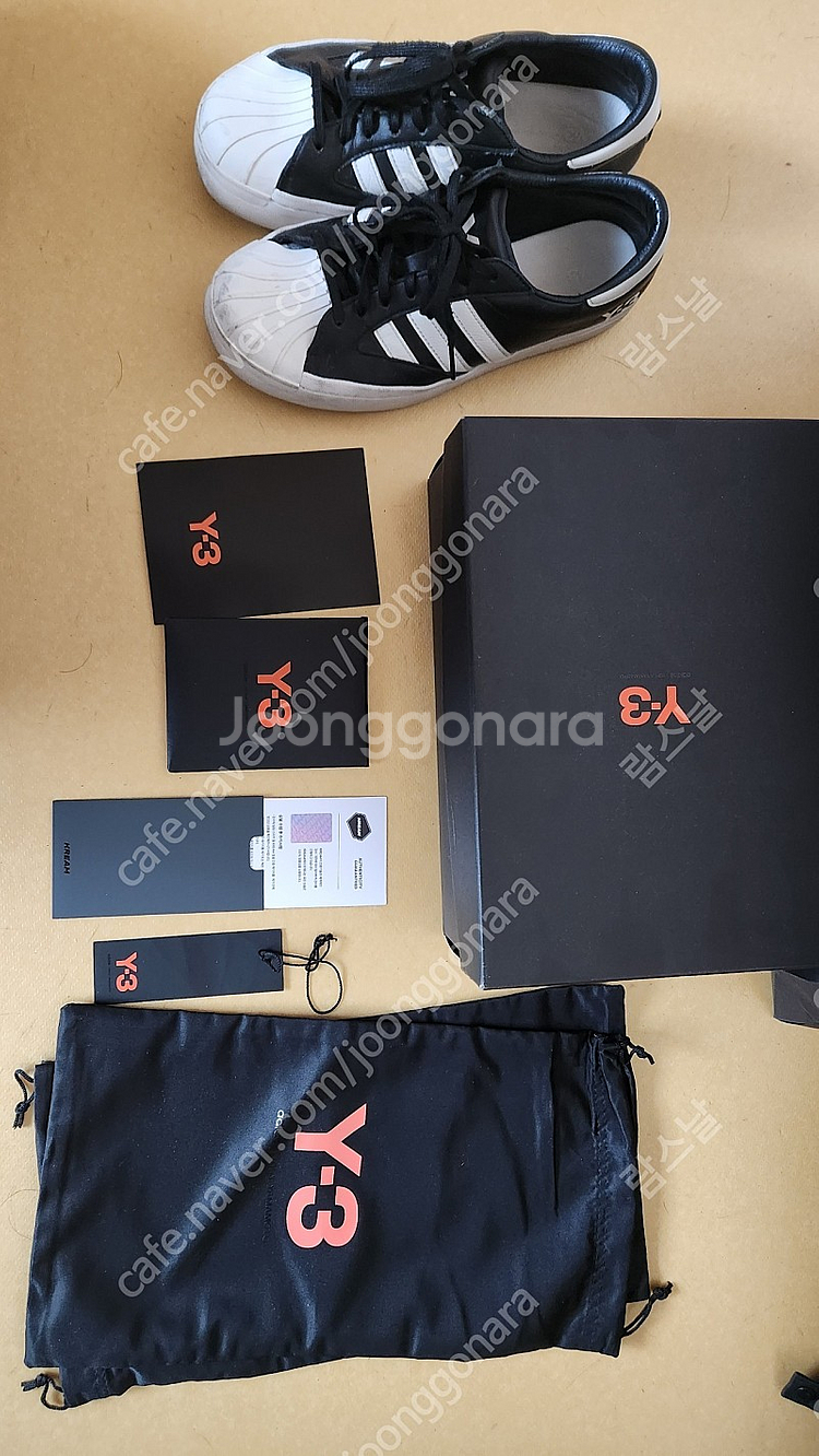 아디다스 Y-3 요지스타 검흰 270--0