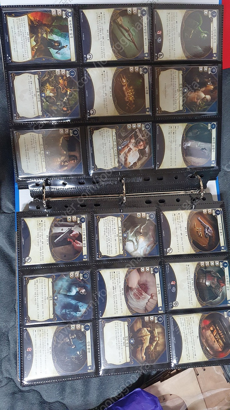 아컴호러 카드게임 풀세트 + 바인더 세트 판매합니다 이미지