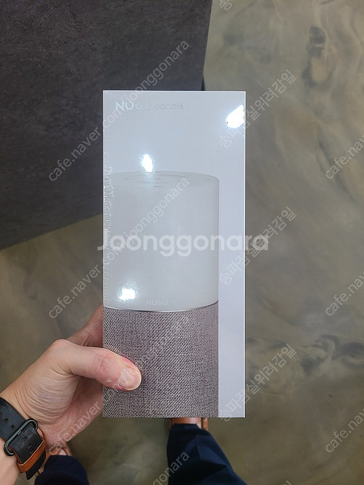 미개봉 누구NUGU 캔들 스피커 팝니다.--0