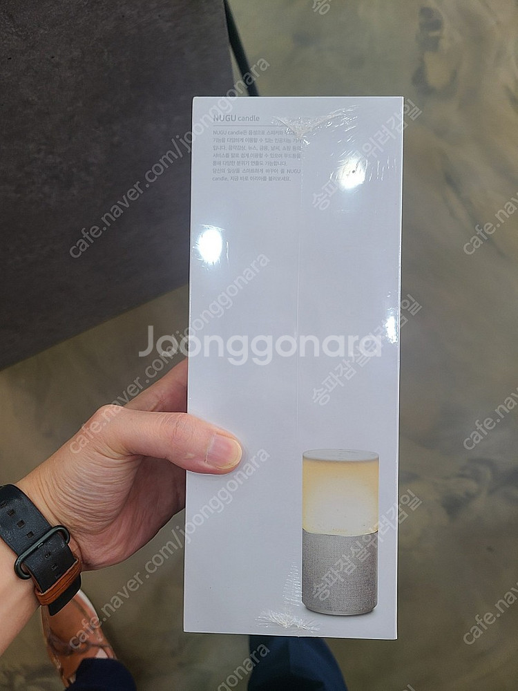 미개봉 누구NUGU 캔들 스피커 팝니다.--1