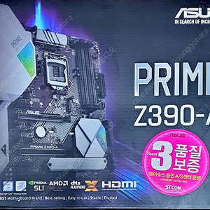 ASUS PRIME Z390-A 메인보드 풀박스 11만원