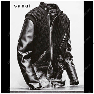 undercover x sacai 30th 콜라보 레더