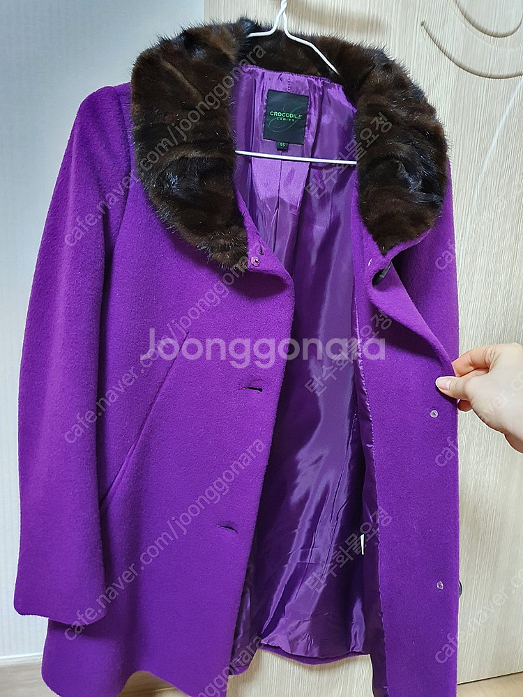 [새상품] 크로커다일 레이디 천연밍크털 코트--1