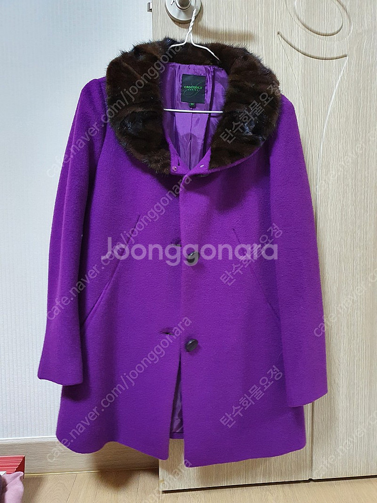 [새상품] 크로커다일 레이디 천연밍크털 코트--2