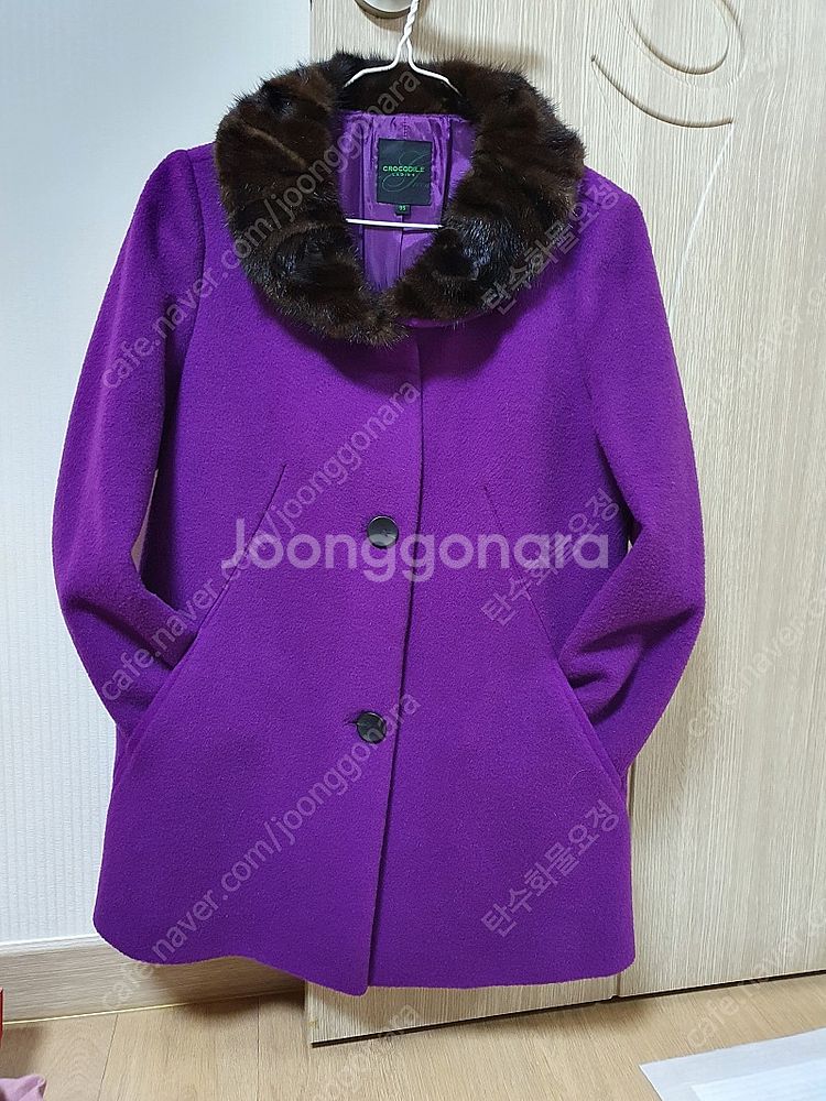 [새상품] 크로커다일 레이디 천연밍크털 코트--3