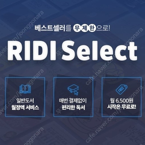 리디셀렉트 12개월 무료이용권 판매합니다.