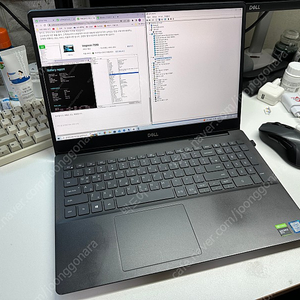 [급처] 델(DELL) 노트북 인스피론 7590 (고성능, 경량제품) 판매합니다 (보증기간, 보험O)