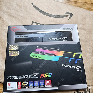 지스킬 트라이던트 RGB 3200 CL14 16G