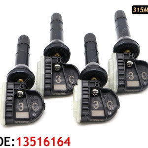 TPMS 타이어 공기압 센서 모델번호 13516164 주파수 315MHz 4개