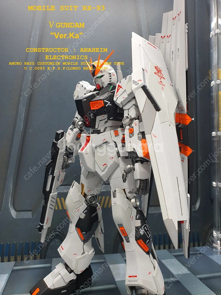 MG 뉴건담 버카 도색작팝니다 반다이건담 건담도색--2