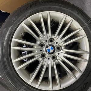 BMW 520D 17인치 휠+윈터 타이어 판매합니다