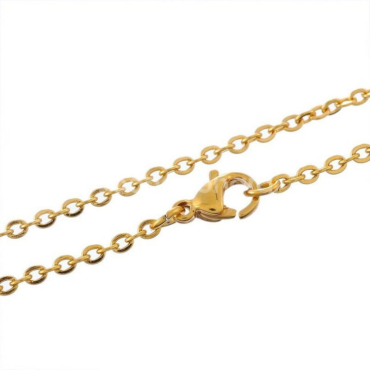 새 18K GF 66cm 26인치 둥근라운드 목걸이--5