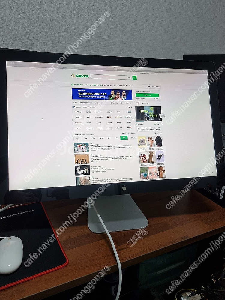 애플 썬더볼트 A1407 2014 27인치모니터 판매합...--1