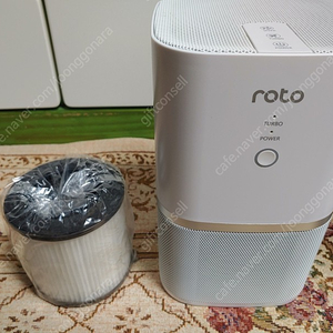 로토 roto 공기청정기 AC-832S1 화이트 필터 포함 새 제품 판매합니다.