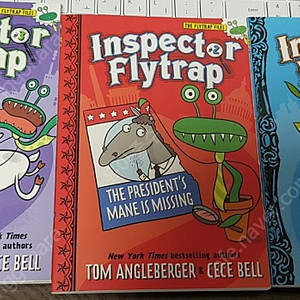 영어원서 Inspector Flytrap 3권+음원3