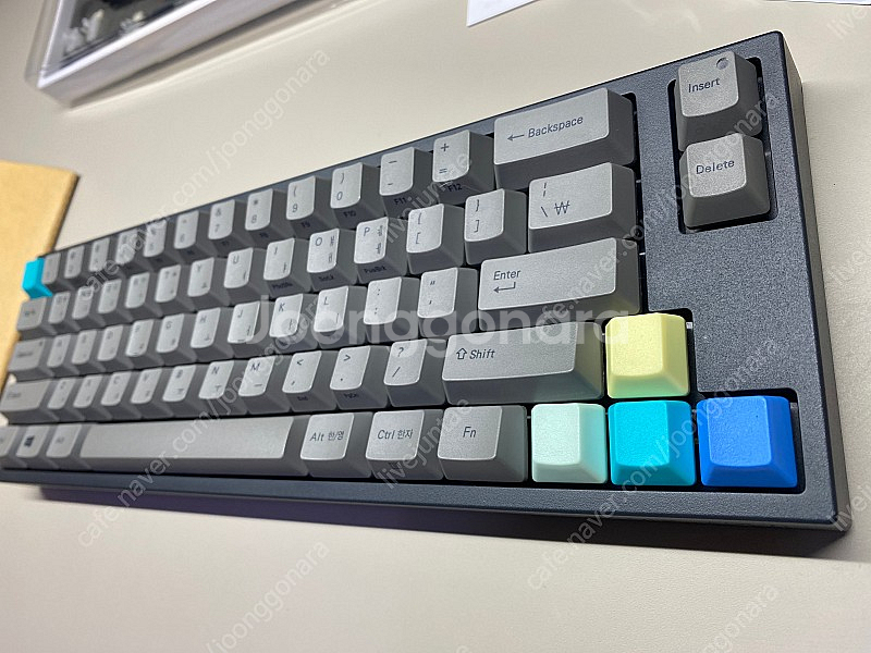 레오폴드 토프레 무접점 키보드 FC660C 그레이 한글...--2