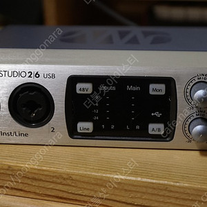 프리소너스 오디오인터페이스 Presonus studio 26 팝니다.