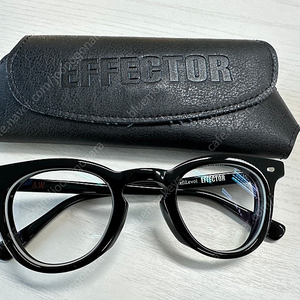 [거의새제품] EFFECTOR (이펙터) AW BK 안경_25만원