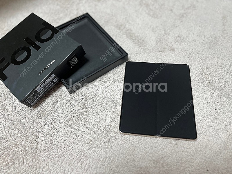 삼성 폴드4 베이지 256g--1