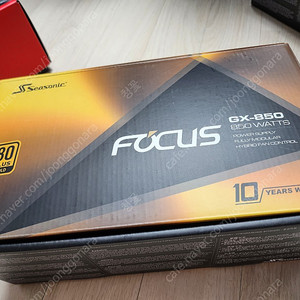 시소닉 FOCUS GOLD GX-850 Full Modular SSR-850FX 거의 새거