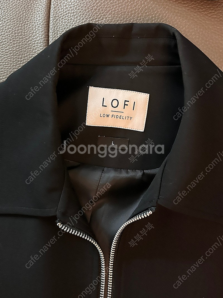 로파이 미니멀 싱글 자켓 블랙 L사이즈 팝니다.--2