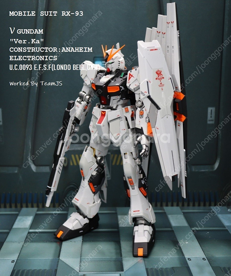 MG 뉴건담 버카 도색작팝니다 반다이건담 건담도색--4