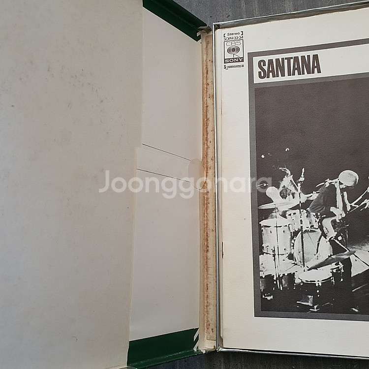 [중고 LP] SANTANA 산타나 2LP 수입 일본반--2