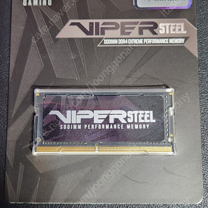 노트북램 Patriot Viper Steel 32GB DDR4 3200 팝니다. 32기가