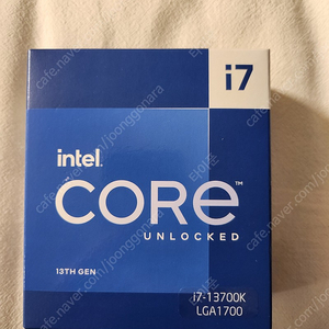 인텔 i7-13700k intel