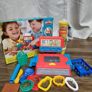 플레이도우 마트놀이 세트& 케이크 만들기(포장만개봉 새상품)