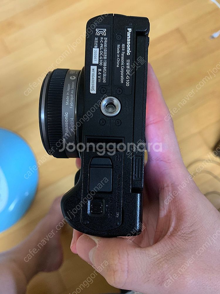 파라소닉 DC-G100 팝니다 (단렌즈 포함 / 밧데리...--5