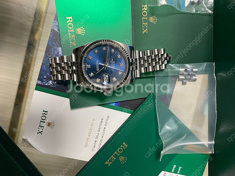 롤렉스 대이저스트 36 청판 다이아텐포팝니다--1