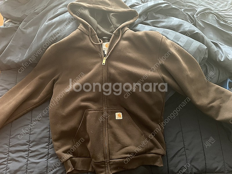 칼하트 후드 집업 블랙 브라운 m팝니다--1