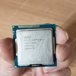 i3 3220 CPU 택포 8천원