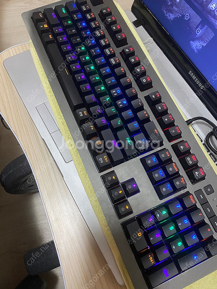 앱코 k670 카일 청축 기계식키보드 판매--1