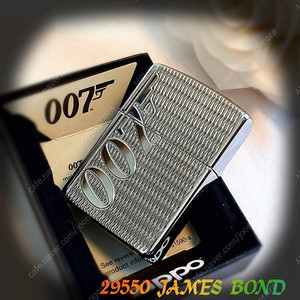 정품 미개봉 새 지포라이터 29550 JAMES BOND