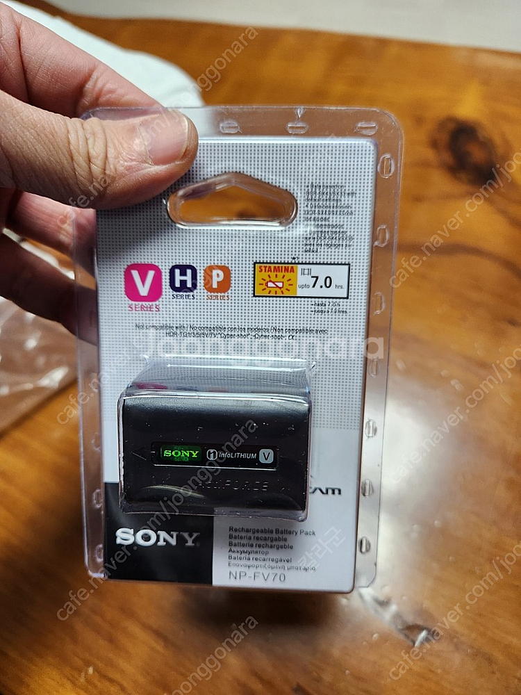 새제품 소니 핸디캠 배터리 NP-FV70--0