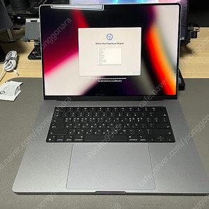 맥북프로 16인치 M1Max 고급형 (32GB, SSD1TB) 스그 판매