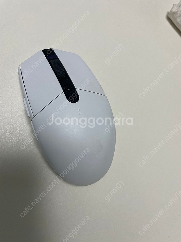 로지텍 g304 무선 마우스(화이트)--0
