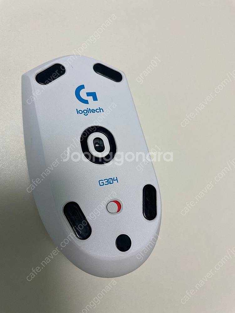 로지텍 g304 무선 마우스(화이트)--2