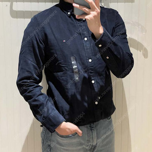 타미힐피거 코듀로이 남성 셔츠 L(100사이즈) 새상품 판매합니다.(정품)