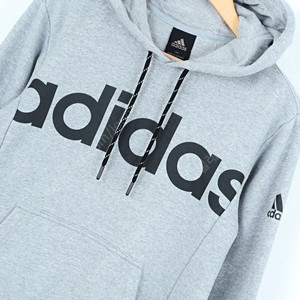 (M) ADIDAS 아디다스 후드티셔츠 빅로고 올드스쿨 그레이 이오빈티지