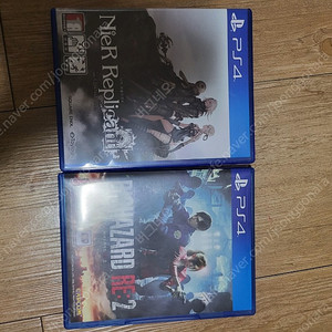 ps4 니어레플리칸트 바이오하자드re2 팝니다