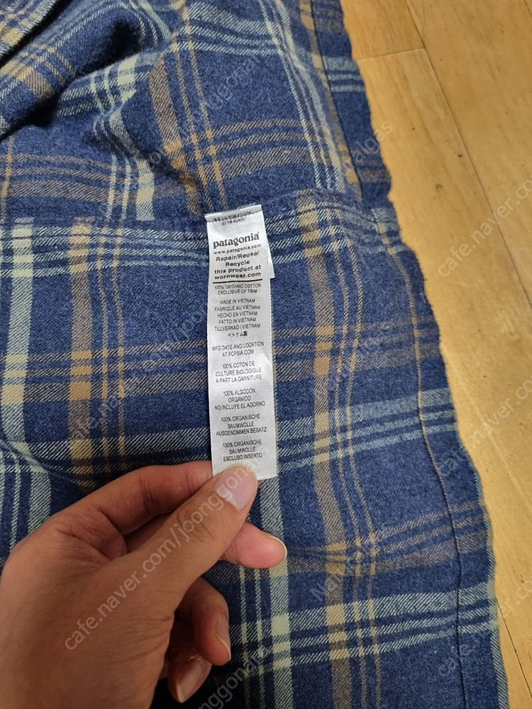 파타고니아 피오르드 플란넬 셔츠 M사이즈--4