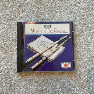 MUSIC FOR TOW FLUTES CD 클래식