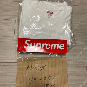 Supreme Play Dead Tee 슈프림