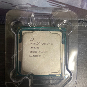 i3 8100 중고 풀박스 팝니다.