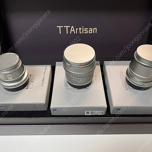 TTArtisan 50,35,17 티타늄 -후지 마운트