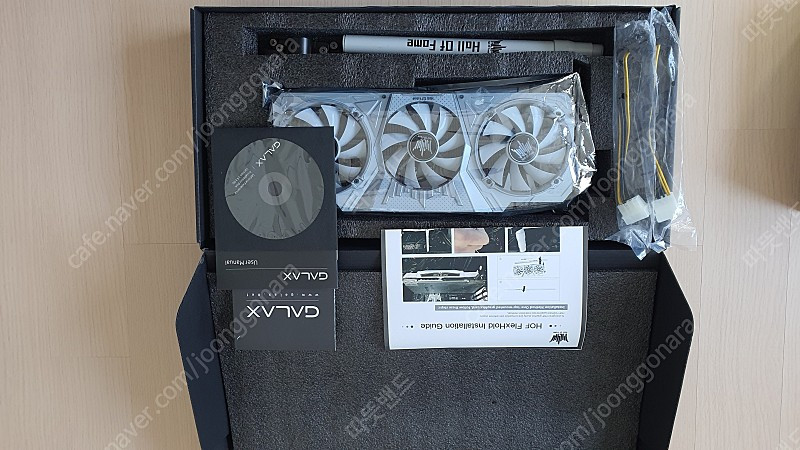 갤럭시 GTX 1070 hof 8GB 풀박 팝니다.--1