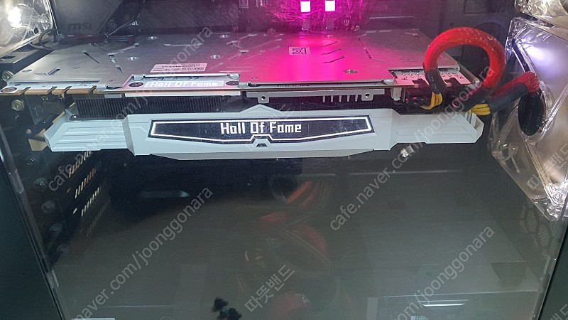갤럭시 GTX 1070 hof 8GB 풀박 팝니다.--7